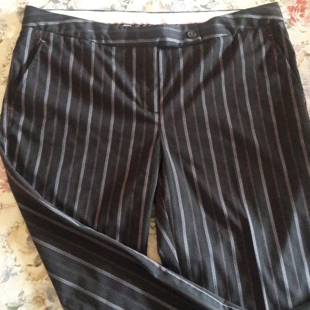 The Limited DREWFIT purple pinstripe pants
